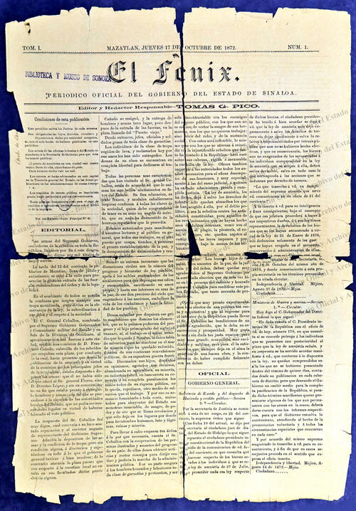 Ejemplar de El Fénix