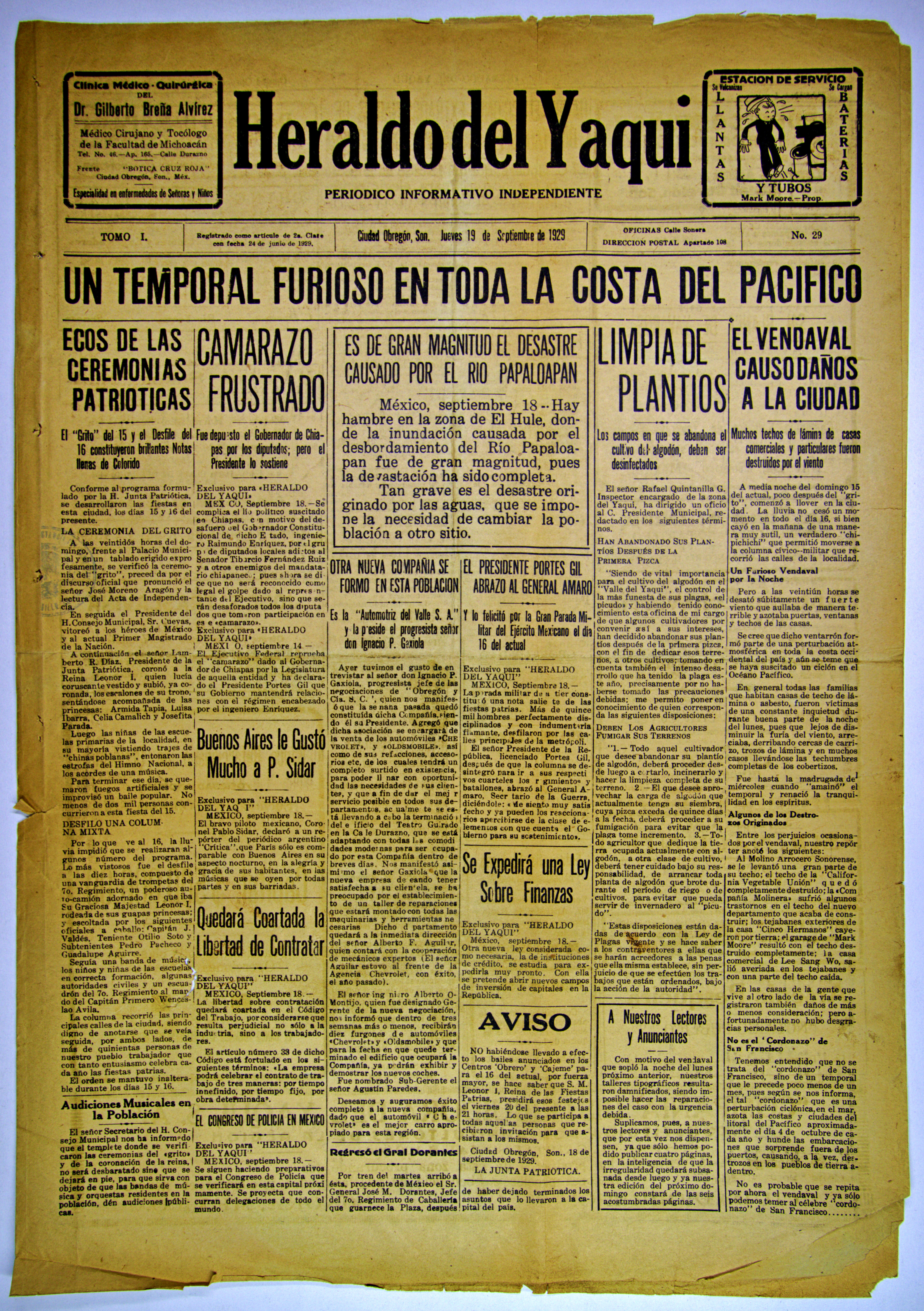 Imagen: El Heraldo del Yaqui