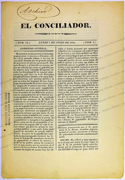 Imagen: El Conciliador