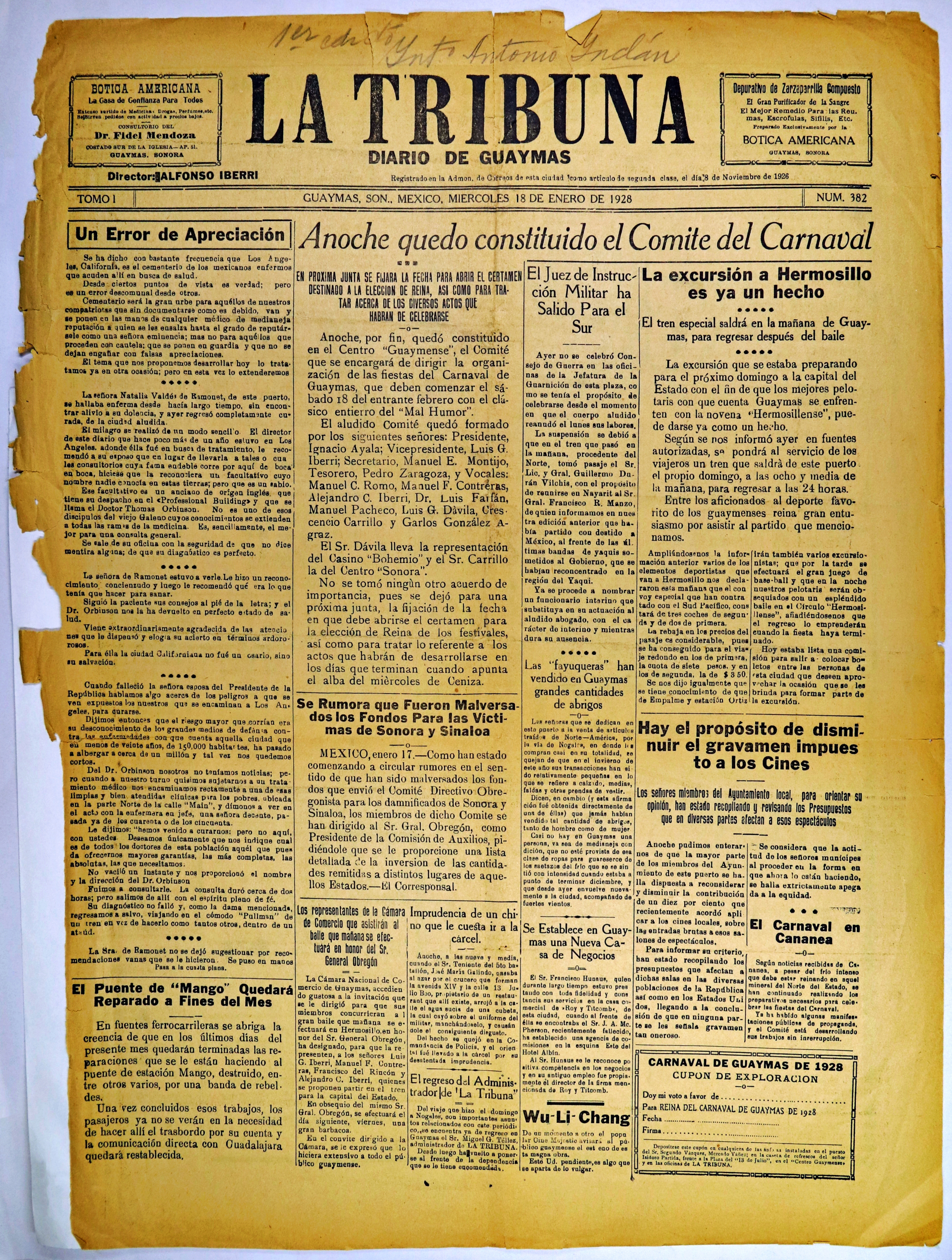 Imagen: La Tribuna