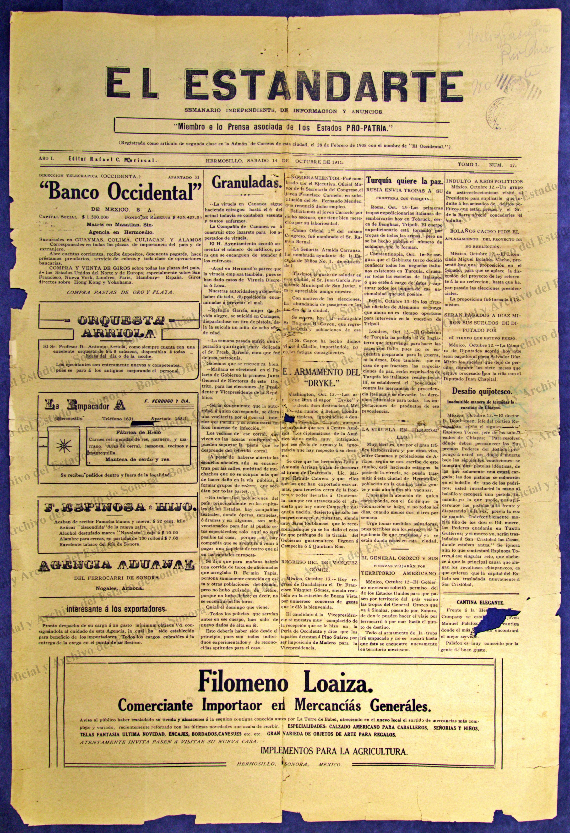 Imagen: El Estandarte