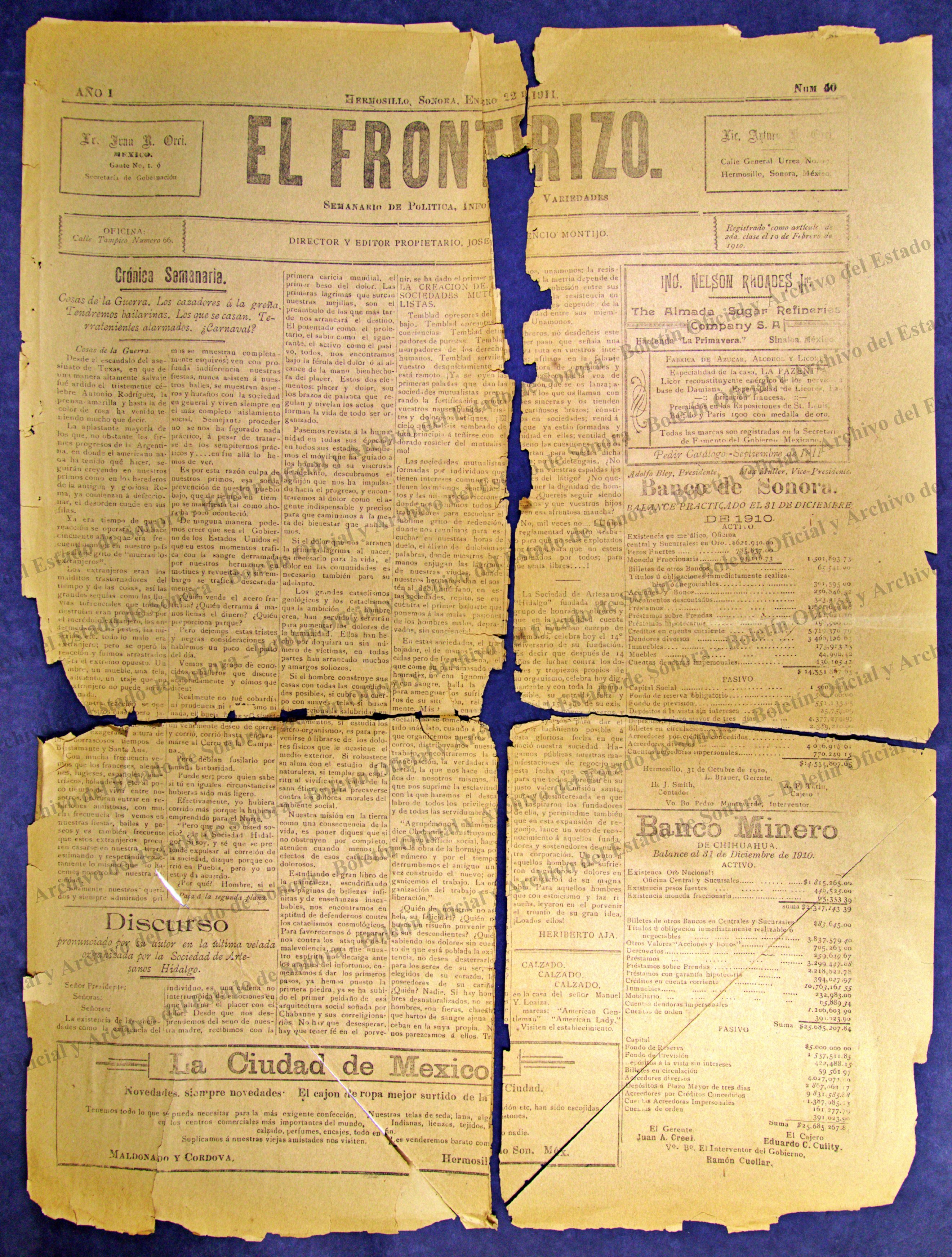 Imagen: El Fronterizo