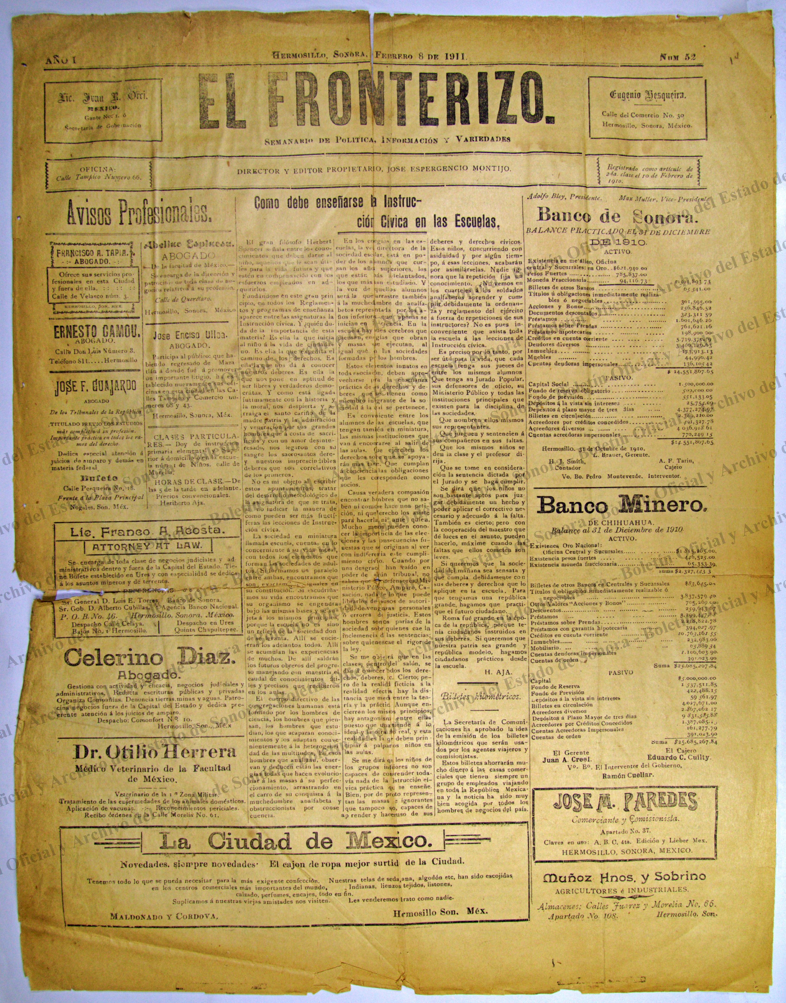 Imagen: El Fronterizo