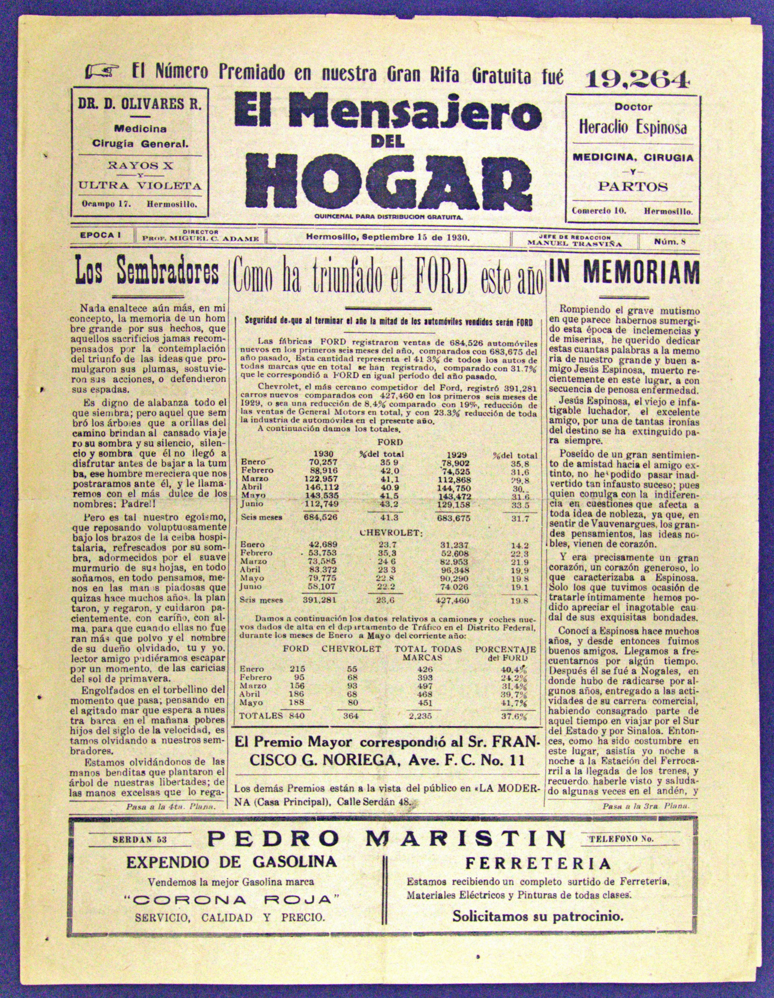 Imagen: El Mensajero del Hogar