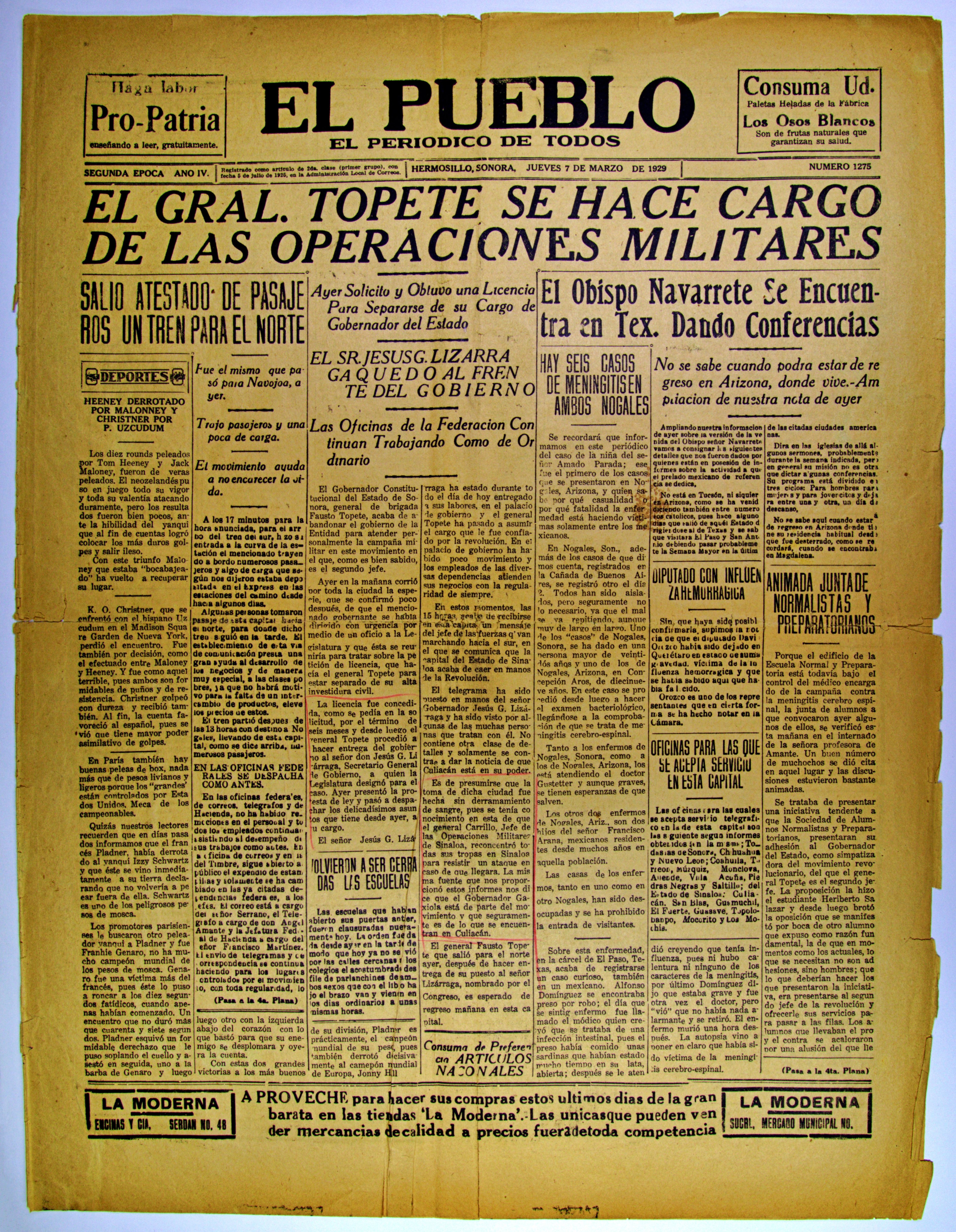 Imagen: El Pueblo