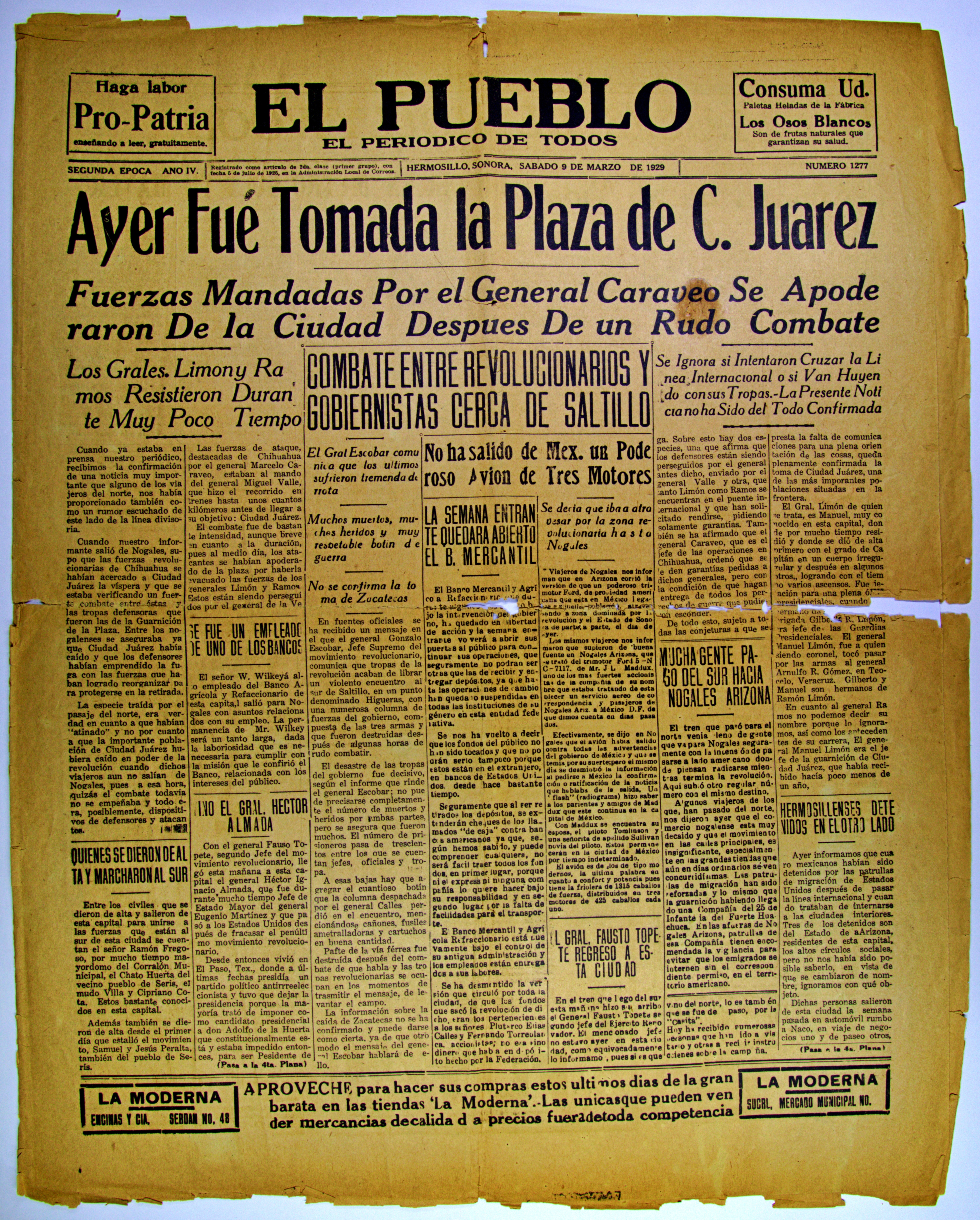 Imagen: El Pueblo