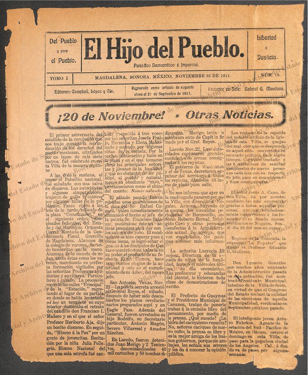 Imagen: El Hijo del Pueblo