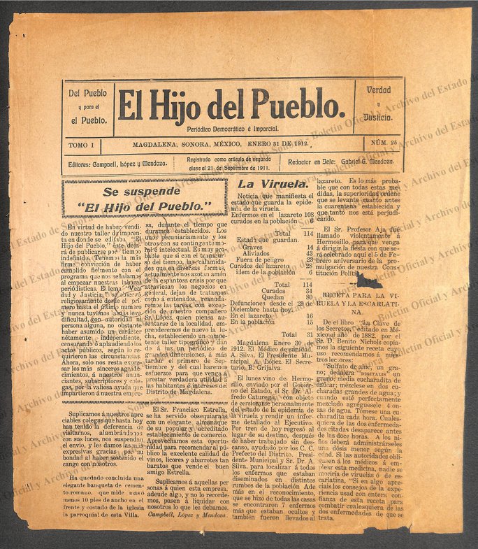 Imagen: El Hijo del Pueblo