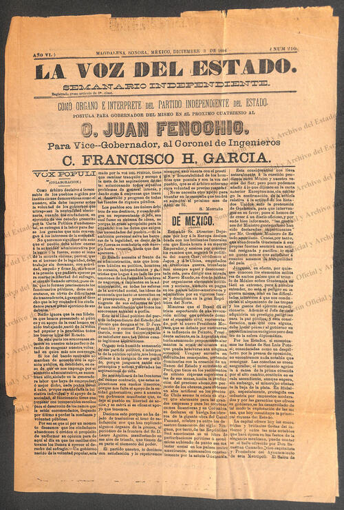 Imagen: La Voz del Estado