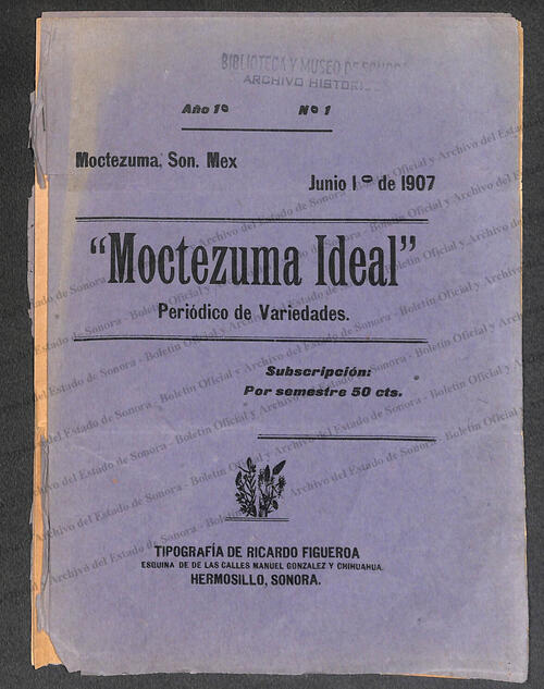 Ejemplar de Moctezuma Ideal