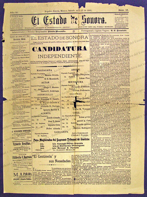 Imagen: El Estado de Sonora