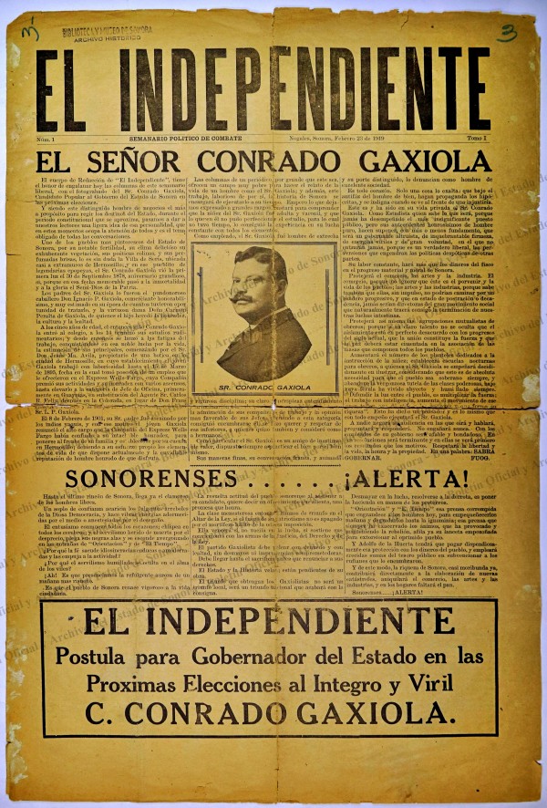 Ejemplar de El Independiente
