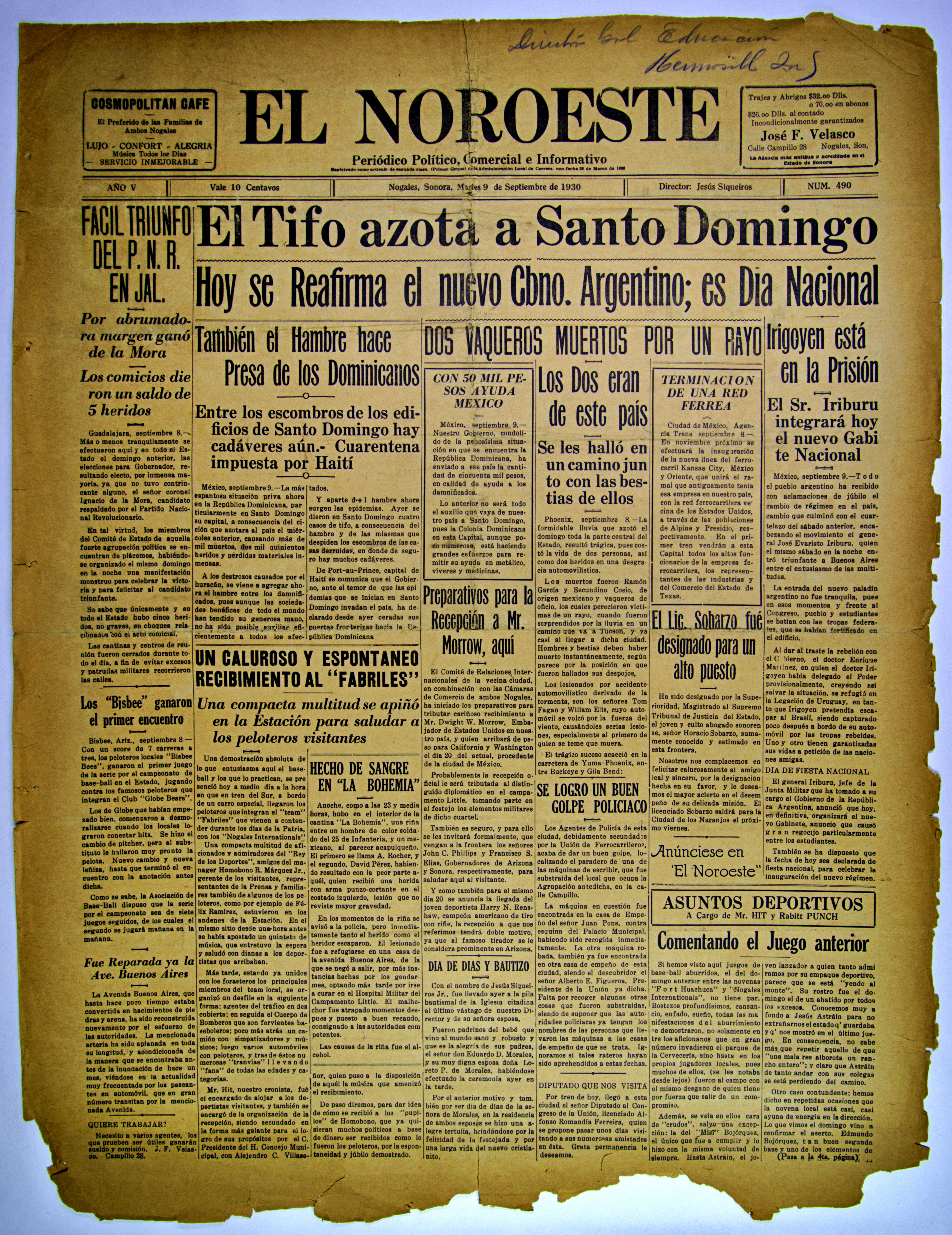 Imagen: El Noroeste