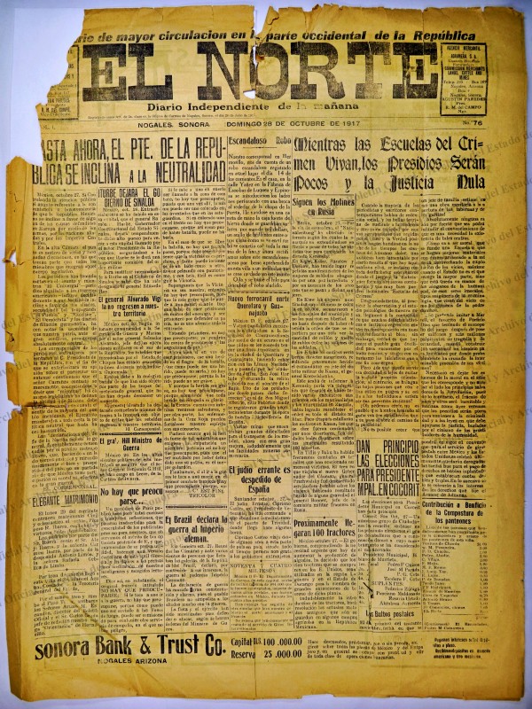 Ejemplar de El Norte