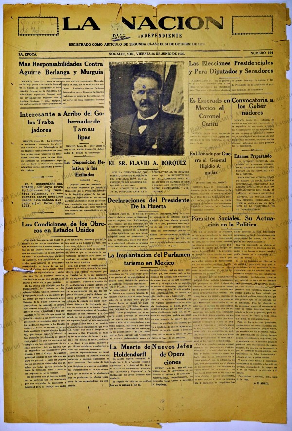 Ejemplar de El Pueblo