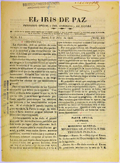 Imagen: El Iris de Paz