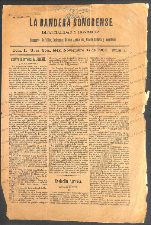 Imagen: La Bandera Sonorense